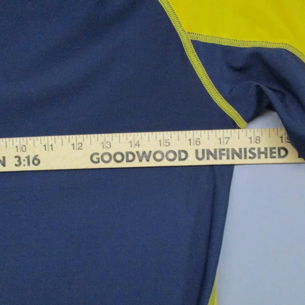 Under Armour Activewear‎ T-Shirt Blue & Yellow Youth Size | L